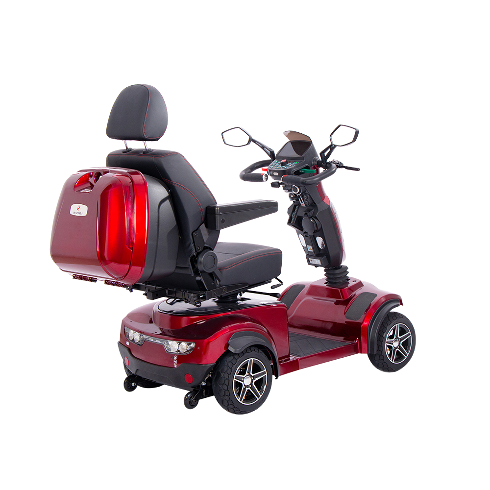 Scooter de movilidad compacto versátil R45SE: asiento calefaccionado, autonomía de 48 km, libertad urbana