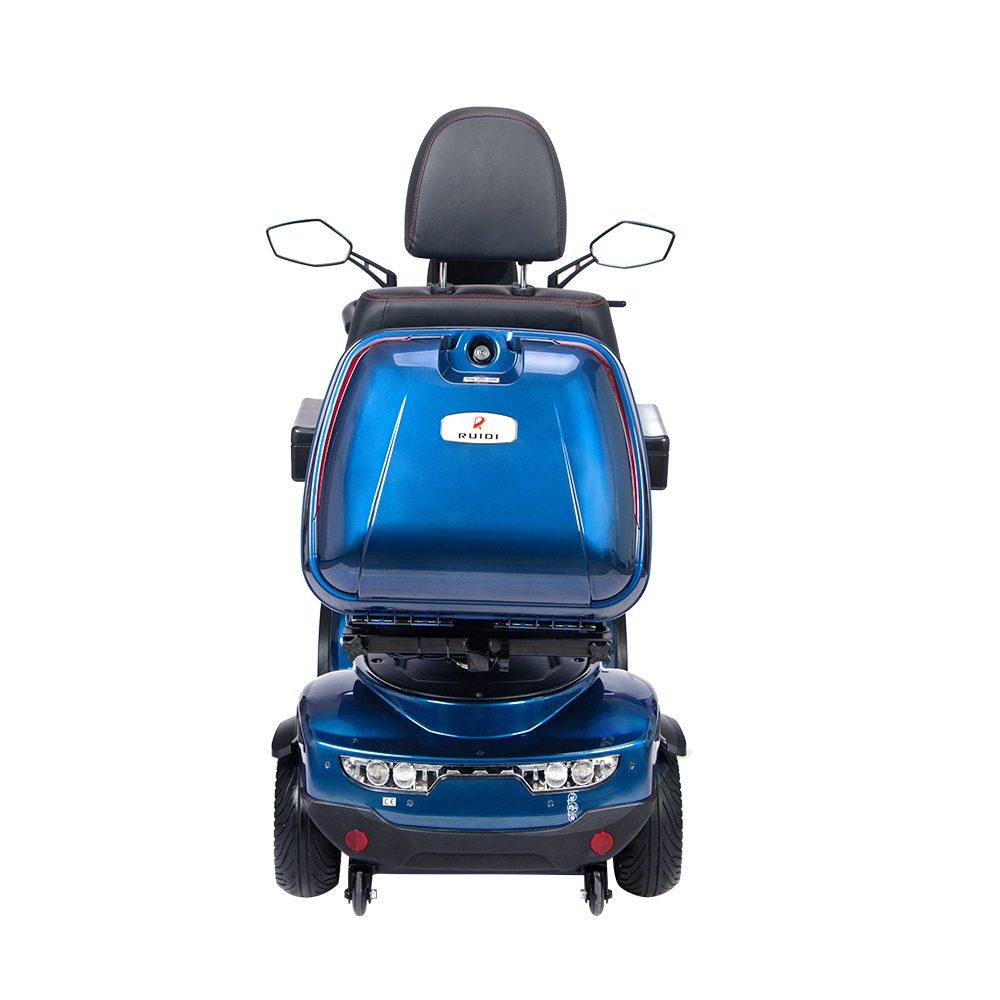 Scooter de movilidad compacto versátil R45SE: asiento calefaccionado, autonomía de 48 km, libertad urbana