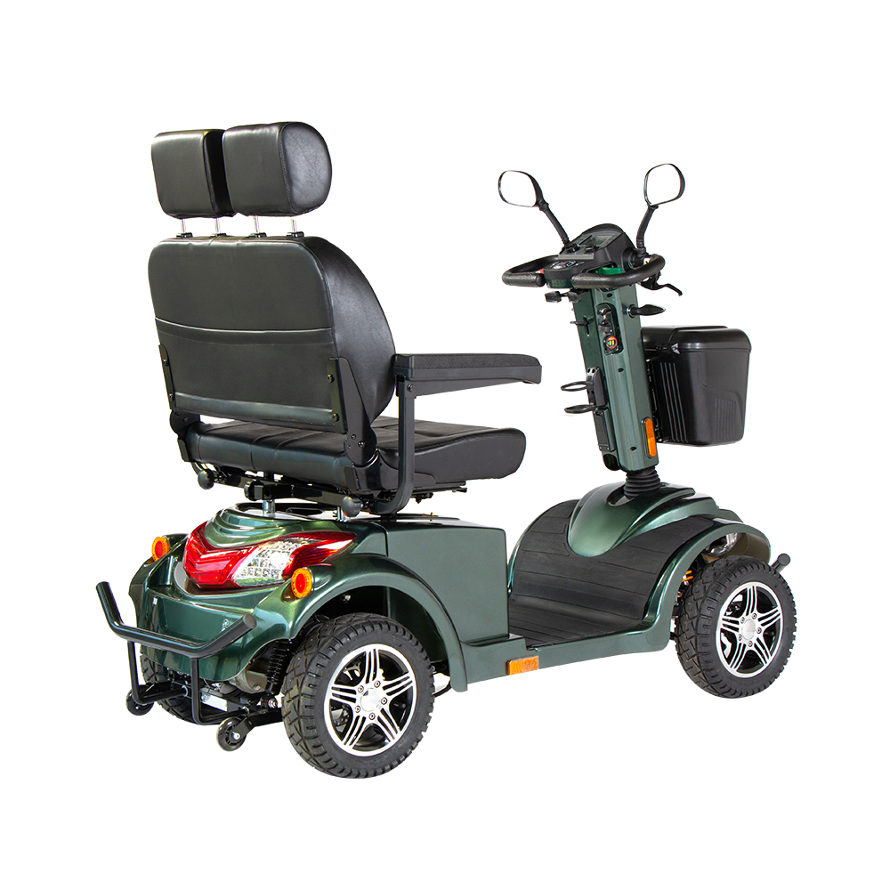 Cómodo scooter de movilidad de doble asiento R9SM-DOUBLE: comparte el viaje, comodidad mejorada