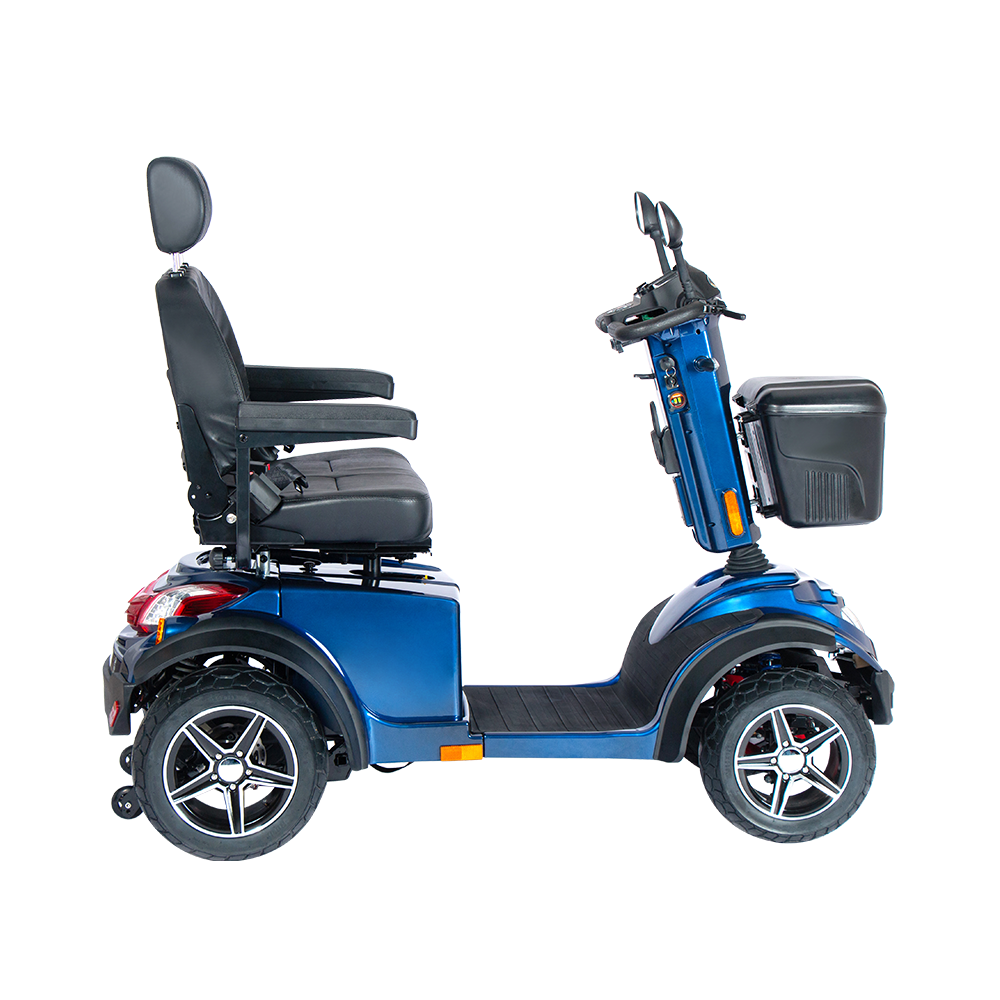 Cómodo scooter de movilidad de doble asiento R9SM-DOUBLE: comparte el viaje, comodidad mejorada